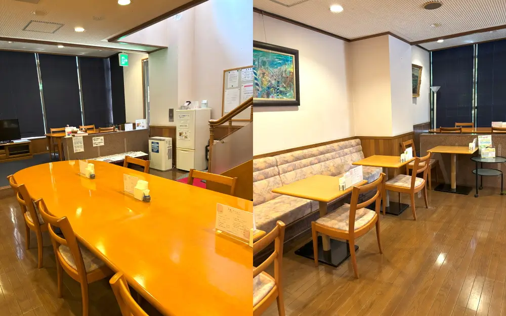 2025年10月 食事月間メニュー(食堂画像)