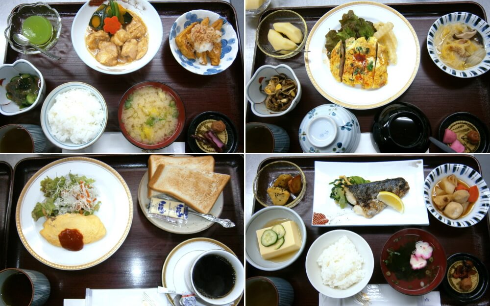 アローンズ大阪 食事一例